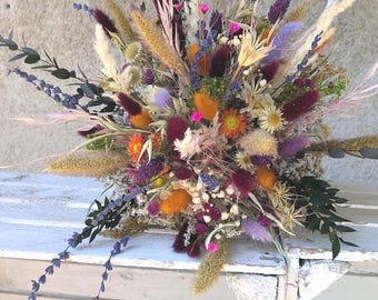 Trocken Strauß Blumenstrauss getrockneter Strauß