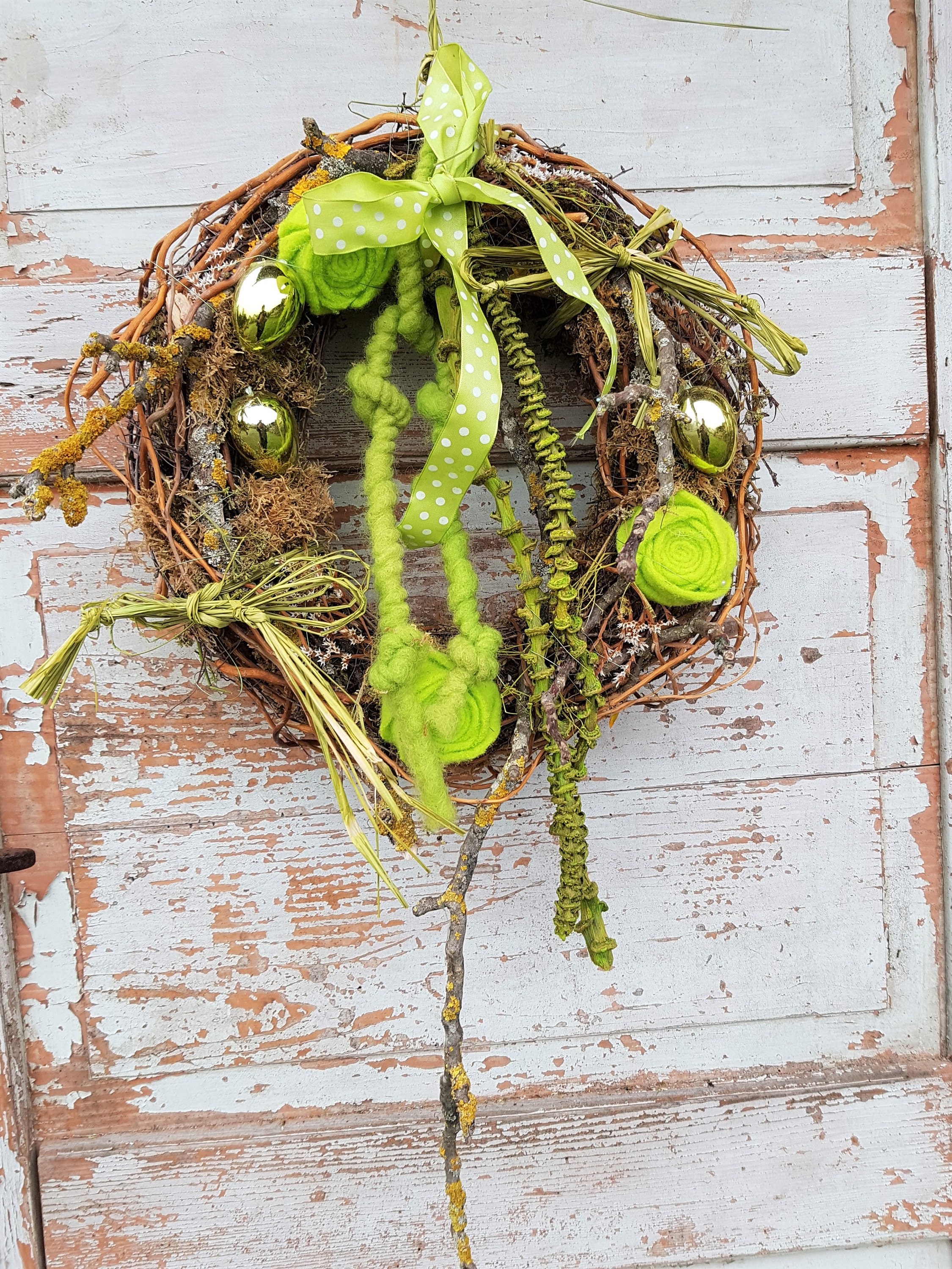 Puerta corona de puerta coronas pared corona naturaleza De | Etsy