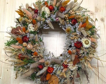 Türkranz Türkränze Wandkranz Natur handarbeit Trockenkranz Eukalyptus