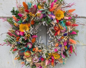 Türkranz Türkränze Wandkranz Natur handarbeit Trockenkranz