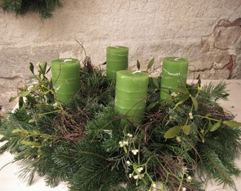 dventskranz Kranz-Türkranz Misteln Tanne