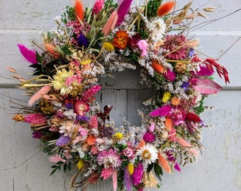 Türkranz Türkränze Wandkranz Natur handarbeit Trockenkranz