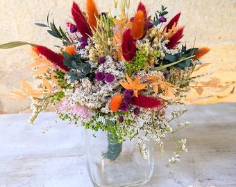 Trocken Strauß Blumenstrauss getrockneter Strauß