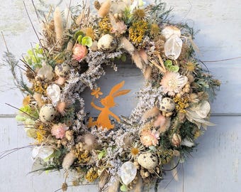 Türkranz Türkränze  Wandkranz Natur handarbeit Trockenkranz Adventskranz