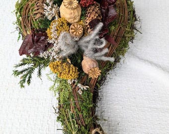 Friedhofgesteck Grabgesteck Exoten Allerheiligen Herz