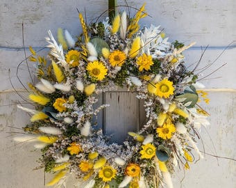 Türkranz Türkränze Wandkranz Natur handarbeit Trockenkranz