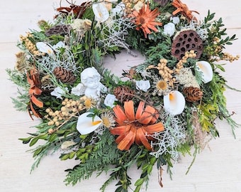 Adventskranz Tischkranz Weihnachten Engel