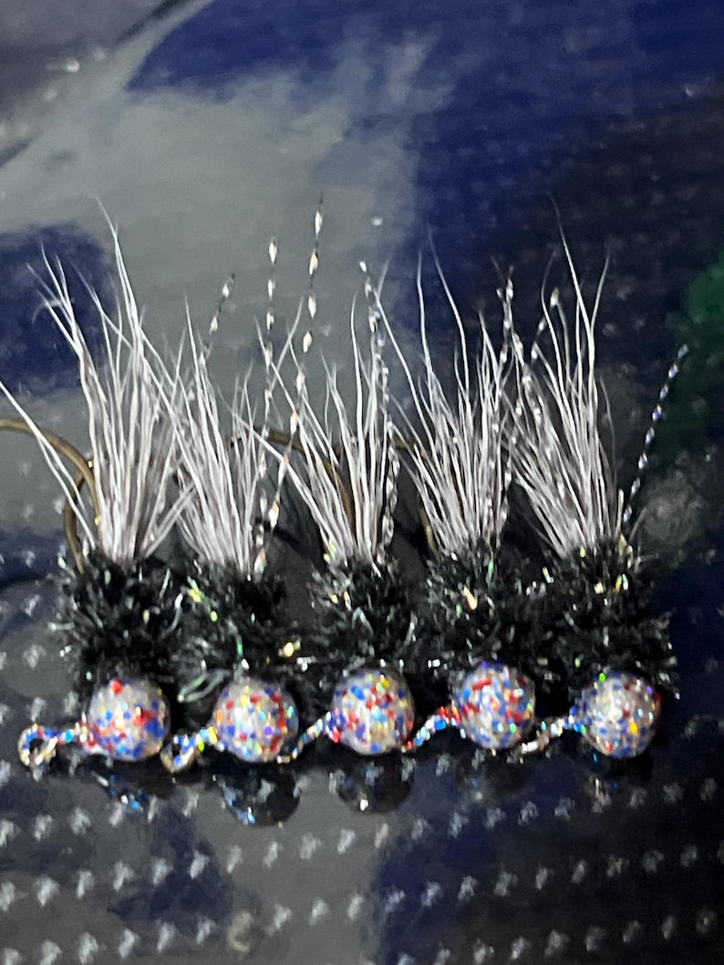 Hand Tied Crappie Jigs - Etsy