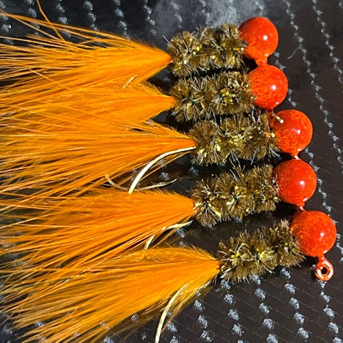 Hand Tied Crappie Jigs Etsy