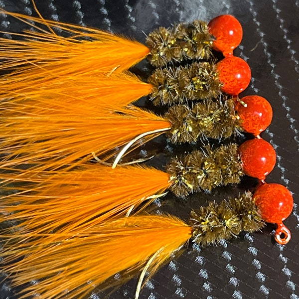 Crappie Hair Jigs Etsy