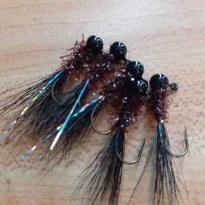 Hand tied panfish jigs