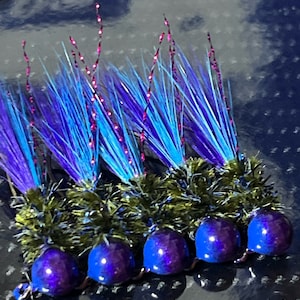 Hand tied crappie jigs