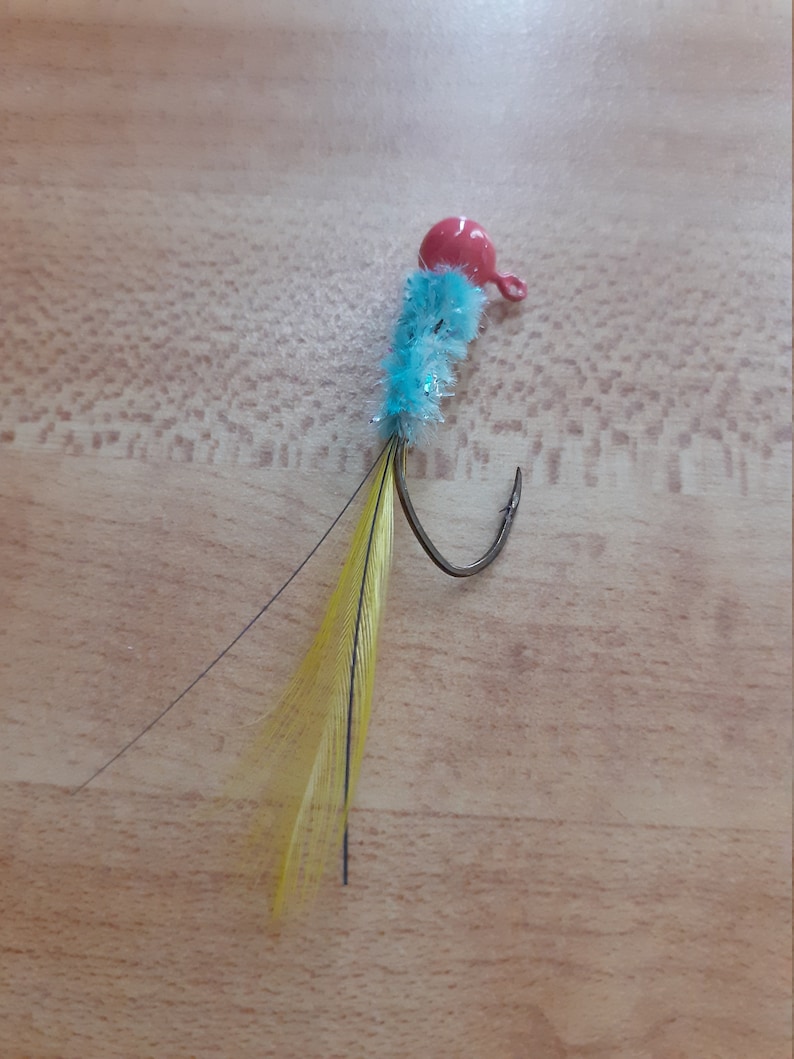 Hand tied crappie jigs | Etsy