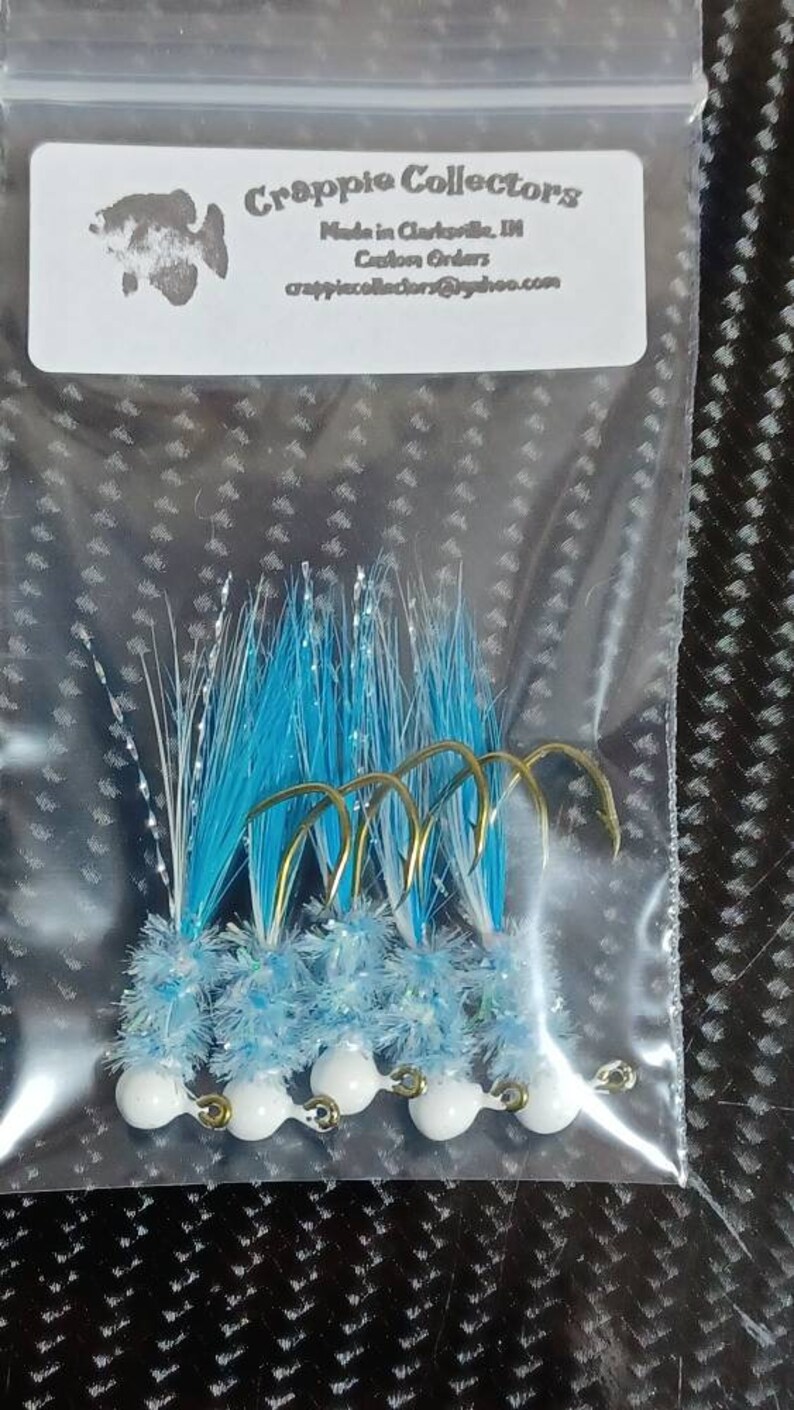 Bleeding Shad Crappie Jig (3 Per Order) - Rutherford Tackle
