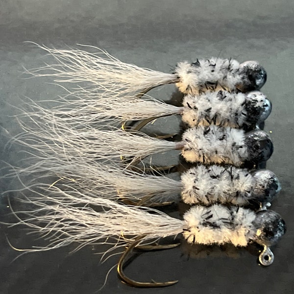 Crappie Hair Jigs Etsy