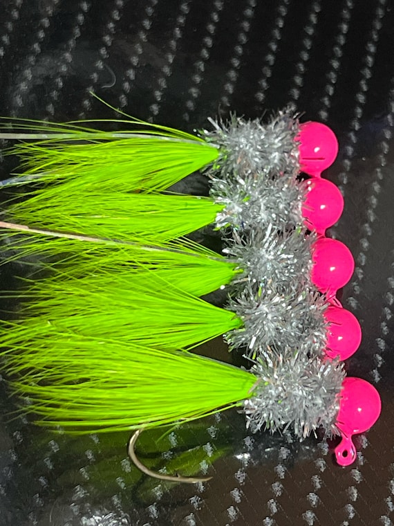 Hand Tied Crappie Jigs -  Canada