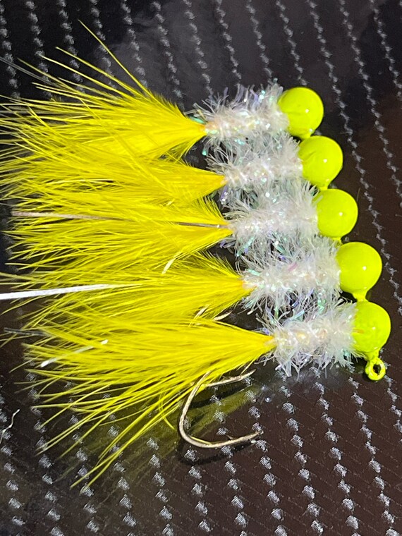 Hand Tied Crappie Jigs 