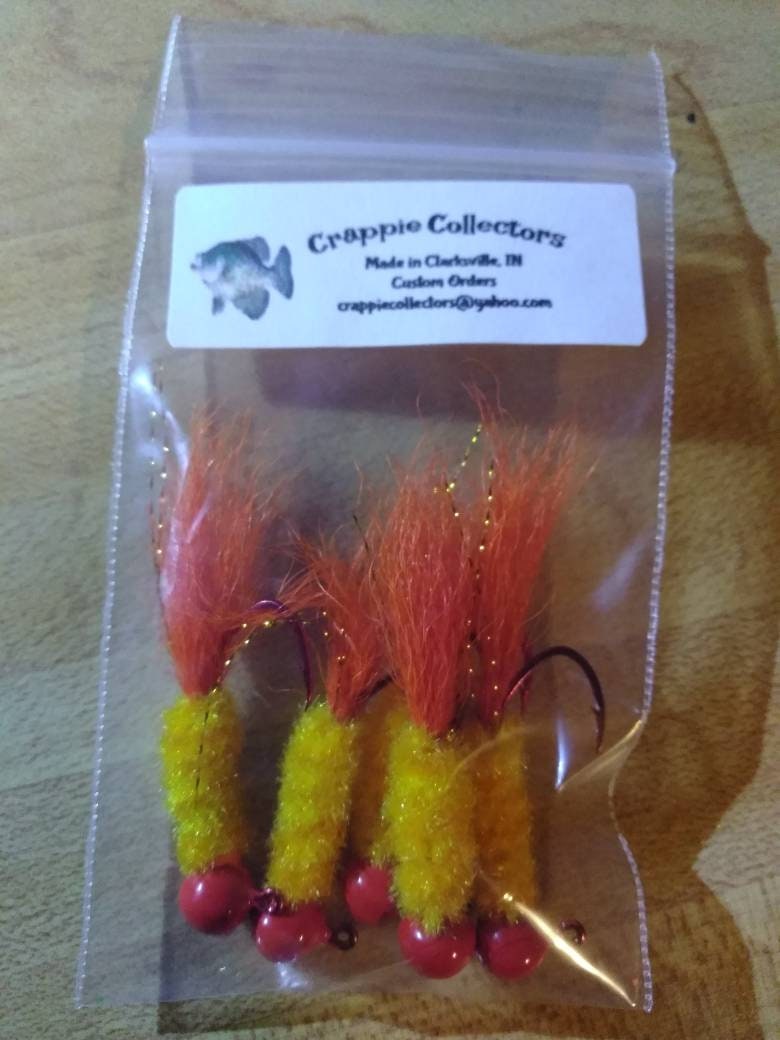 Jig Pêche Fine Truite Gabarits De Crappie Attachés à La Main - France Station De Peche