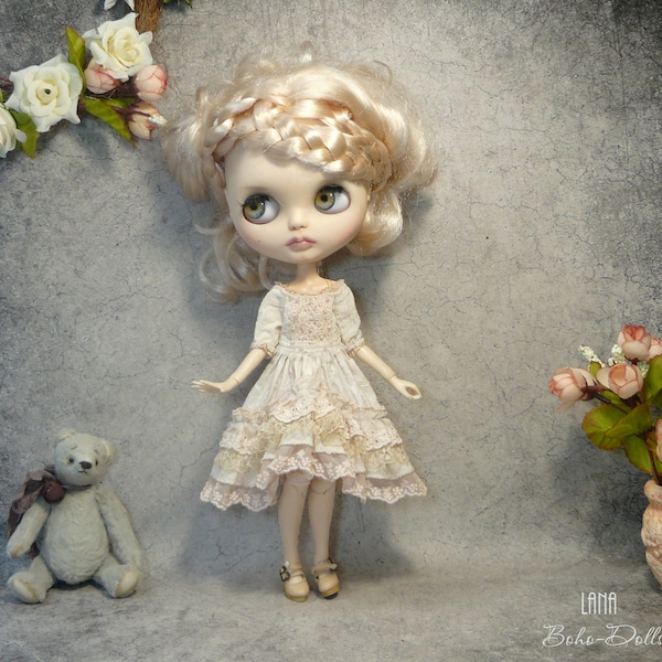 Blythe vintage Outfit / Blythe Dress for Blythe clothes