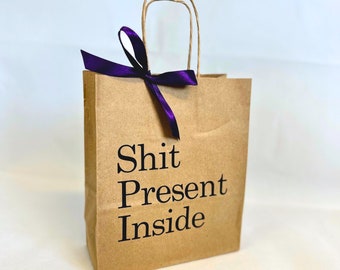 Personalised Gift Bag | Banter Bag | Swearing Gift | Birthday Bag | Gift Bag | Novelty Gift Bag | Adult Bag | Rude Bag | Funny Bag | Gift