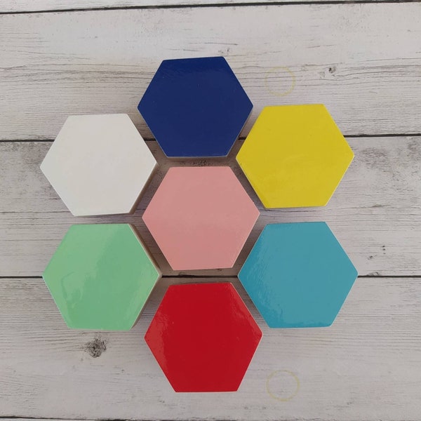 Hexagon Drawer Pulls Etsy UK
