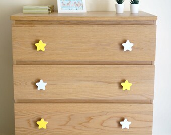 Star Nursery Knobs Etsy