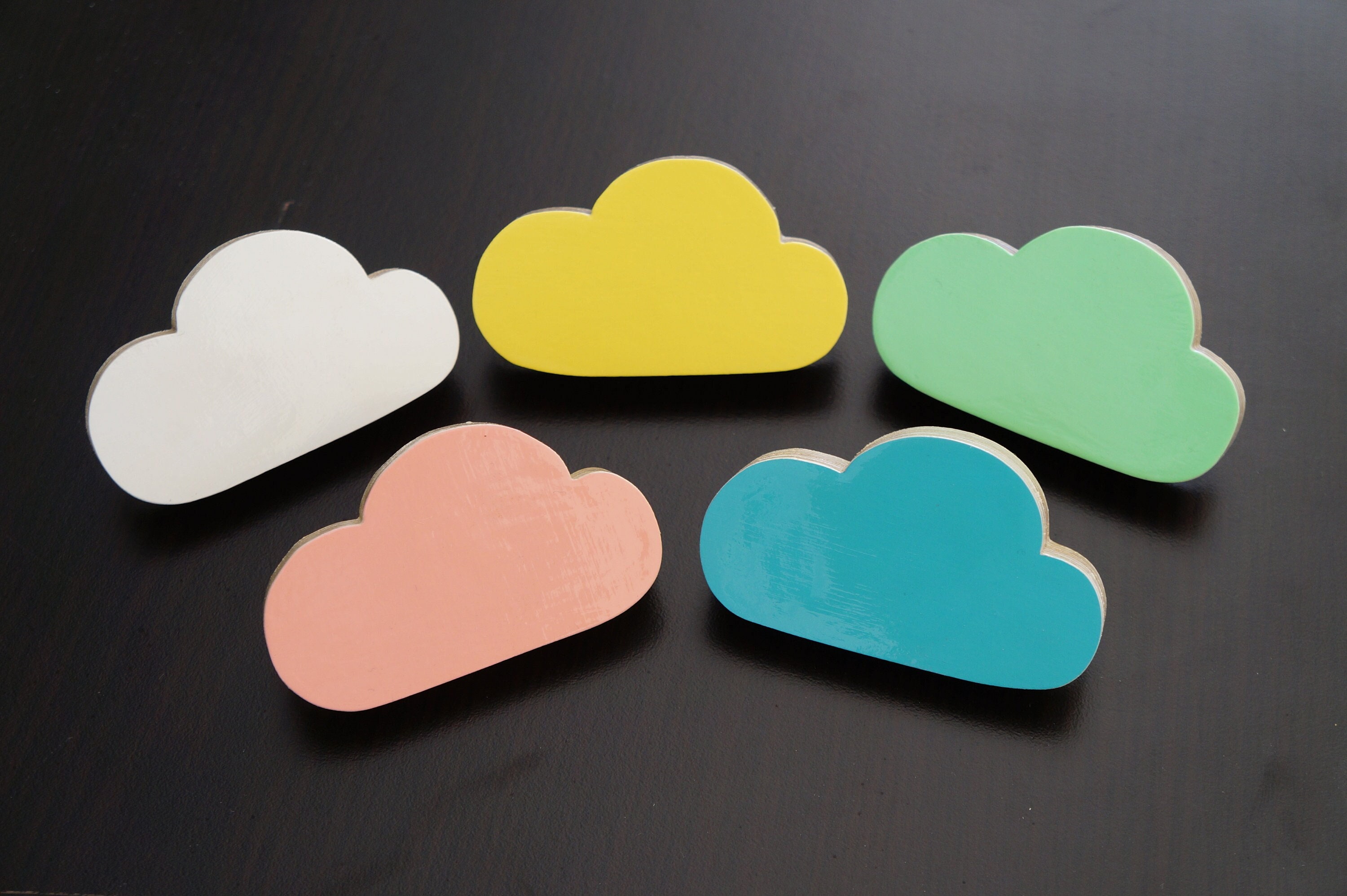 Cloud Drawer Pulls Knobs Nursery Dresser Knobs Cloud Etsy