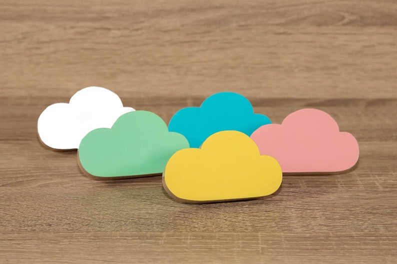 Cloud Drawer Pulls Knobs Nursery Dresser Knobs Cloud Etsy