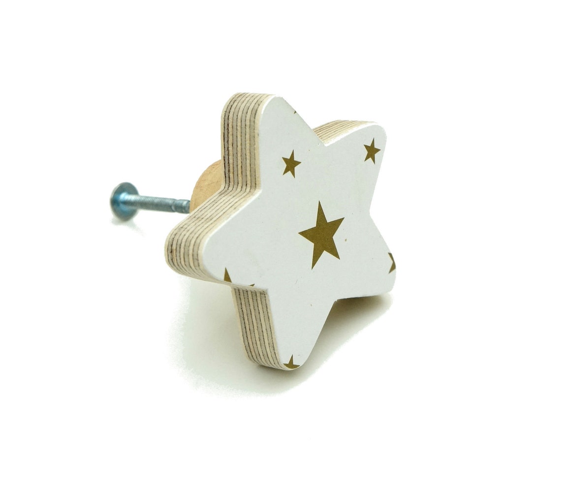 Star Drawer Pullsnursery Dresser Knobschildren Roomkids Etsy