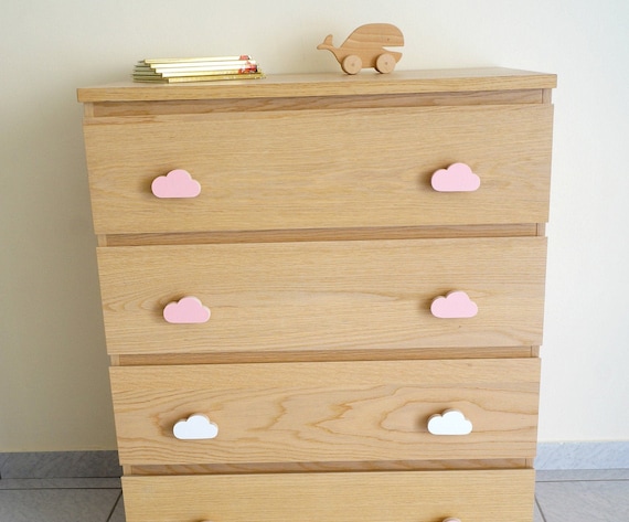 Cloud Drawer Pulls Knobs Nursery Dresser Knobs Cloud Etsy