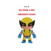 Wolverine X-Men Embroidery Design | Machine Embroidery Design | X-Men Full Filled Embroidery Designs | Marvel Comics Embroidery Designs