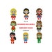 Superhero Girls Embroidery Design | Machine Embroidery Design | Superhero Girls Full Filled Embroidery | Marvel Comics Designs