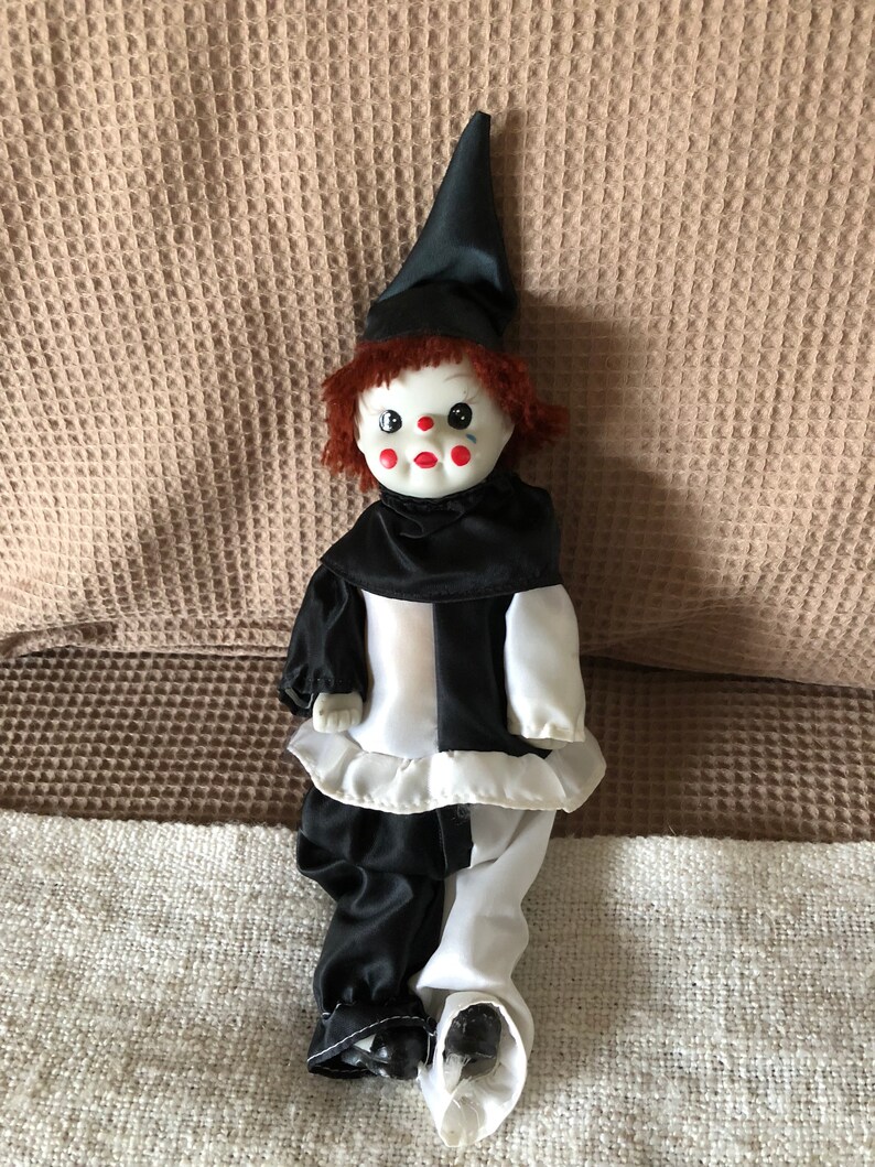 collectible porcelain clowns