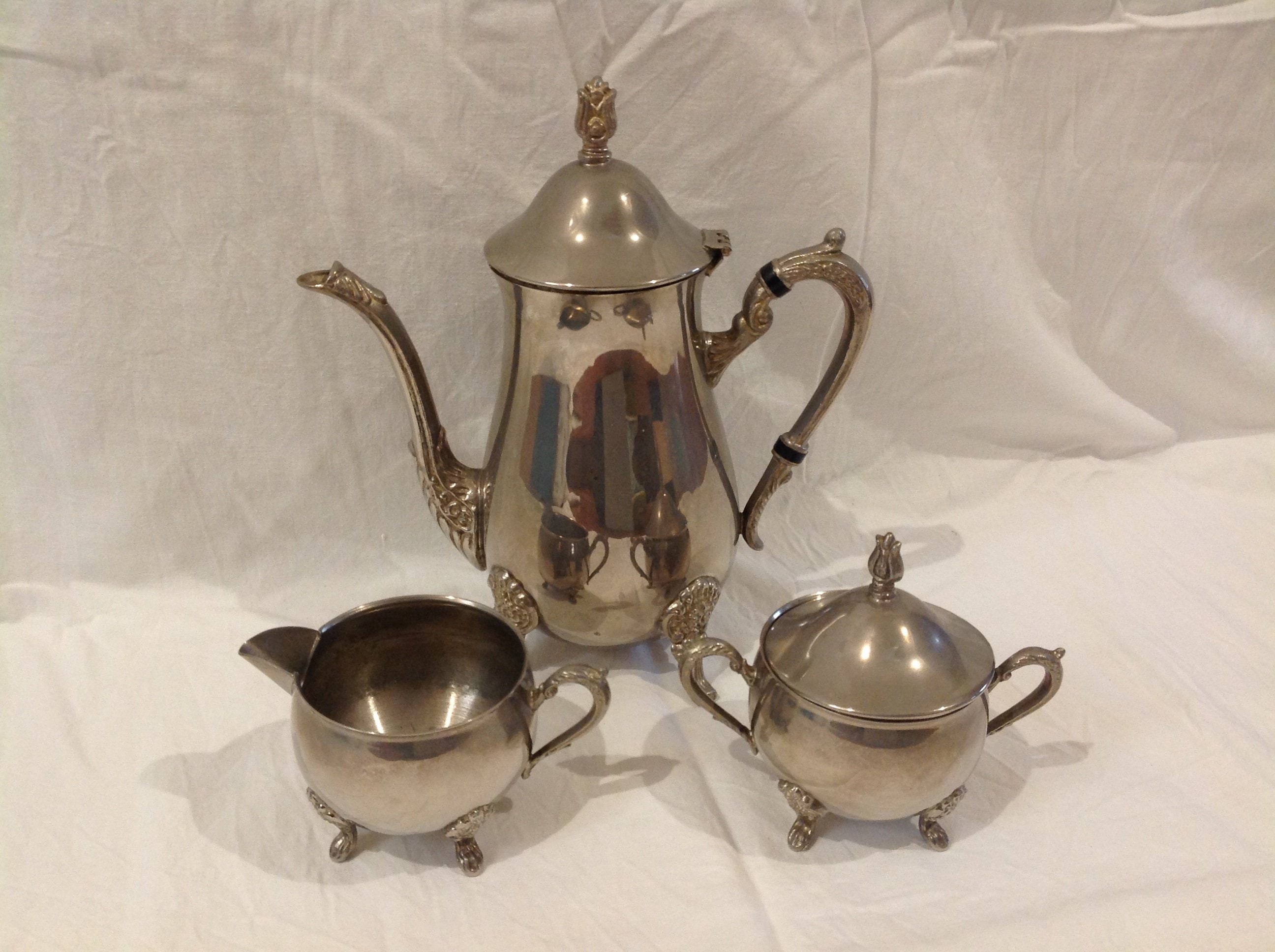 Vintage Silver Plated EPNS Westminster A1 Tea Set Antique Etsy UK