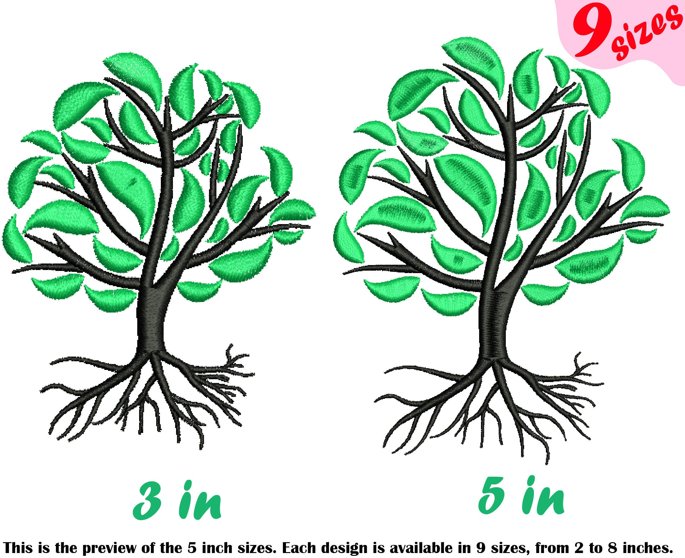 Family tree jessecmault design machine instant download  etsy
