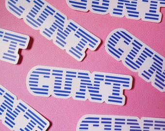 Cunt Sticker