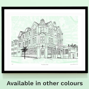 The Station Hotel, Hither Green, limitowana edycja sitodruku