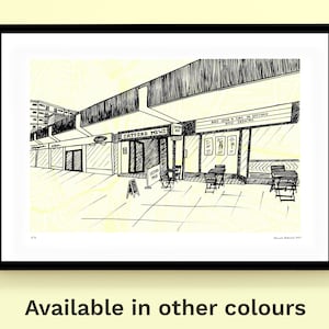 Catford Mews, &#39;Once Upon a Time in Catford&#39;, limited edition zeefdruk
