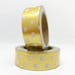 Gold Polka Dot Washi Tape