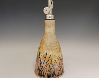 Wood Fired Oil Bottle 1089