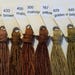 Embroidery floss set, cross stitch thread, embroidery thread, 10 skeins, 3 m/3.28 yd each color, Peruvian cotton thread, hilos bordar *13
