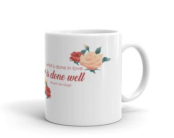Rose Van Gogh | Mug