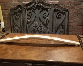Rustic Reclaimed French Oak Nappa Valley Wine Barrel Stave Candle Holder