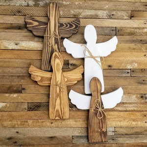 Reclaimed Wood Rustic Christmas Angel image 2