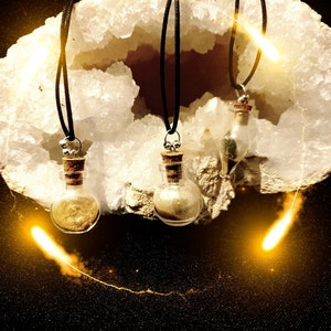 Talisman d&#39;ouverture du Coeur Enchanté, Collier Porte Bonheur, Collier Magique pour la Paix intérieure et la Compassion