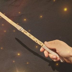Baguette Magique de Pouvoir, Sorcellerie et Rituels 40cm