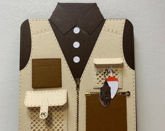 Download Fishing Vest Card Etsy
