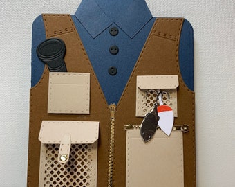 Download Fishing Vest Card Etsy