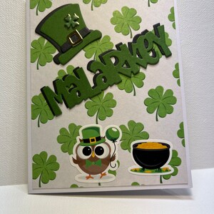Handmade Funny St. Patrick&#39;s Day Card: Irish Malarkey