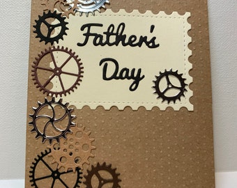 Father's Day card, Happy Father's Day card, Handmade Father's Day card, 3D Father's Day card, Blank Inside card